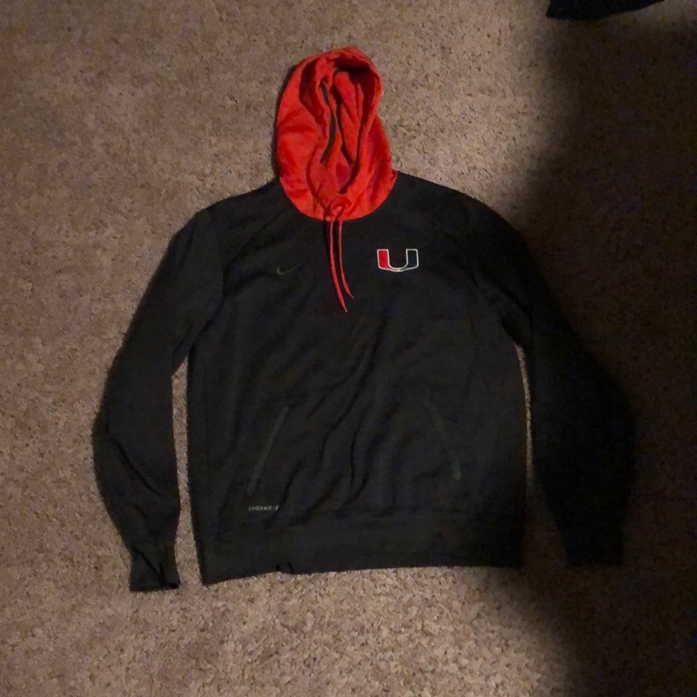 University of Miami Nike Sweatshirt